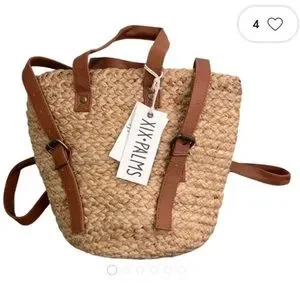 NWT XIX Palms Brown Woman’s Backpack/Tote XIX Palms | Other | Xix Palms Shorebreak Cooler Bag Purse  main image 4